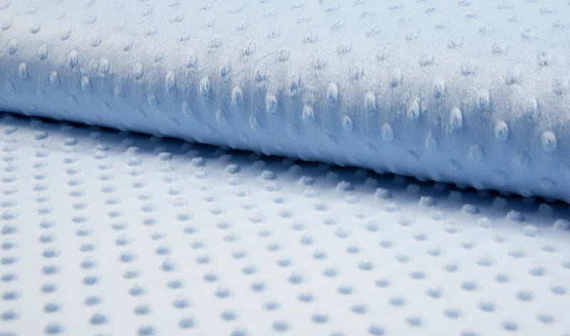 Boxkleed 70x90 75x90 75x95 80x80 80x100 100x100 Rond 90/95 cm Minky Blauw