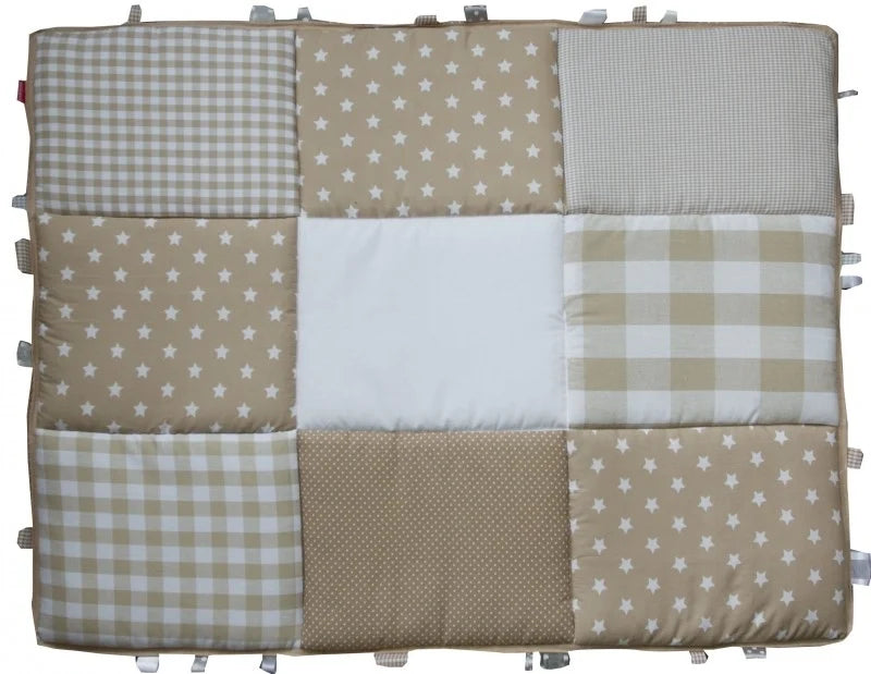 Boxkleed 70x90 75x90 75x95 80x80 80x100 100x100 Rond 90/95 cm Beige Sterren