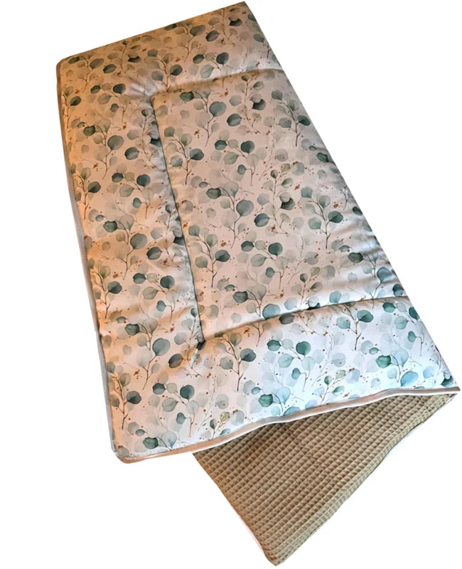 Boxkleed 70x90 75x90 75x95 80x80 80x100 100x100 Rond 90/95 cm Groene Blaadjes