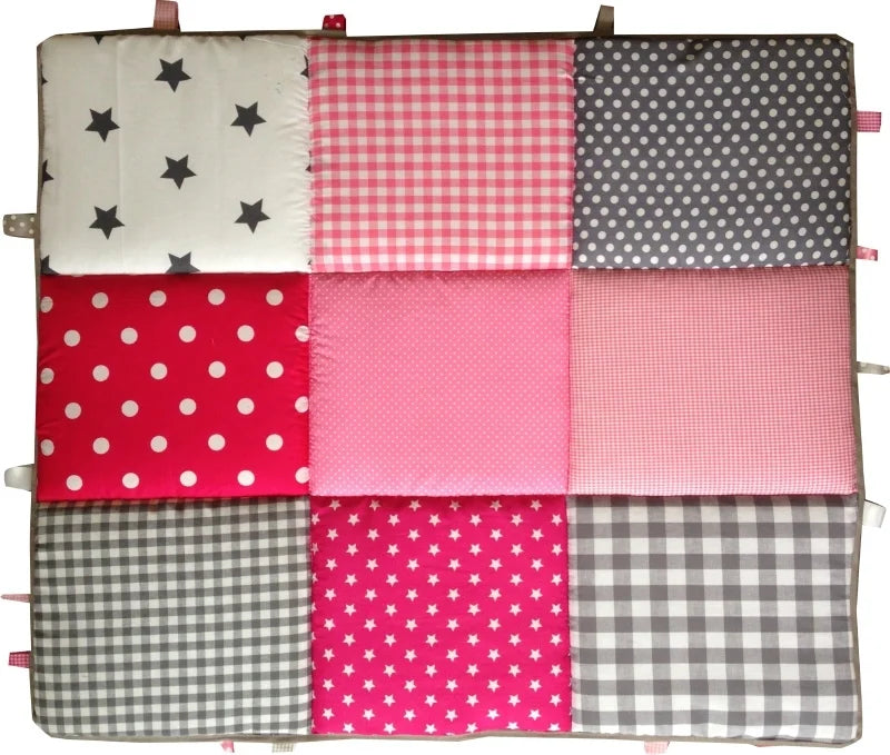 Boxkleed 70x90 75x90 75x95 80x80 80x100 100x100 Rond 90/95 cm Roze Grijze Ster