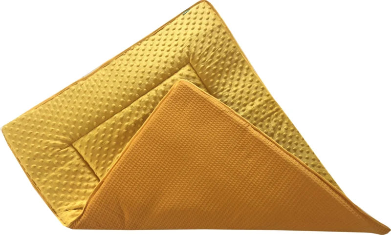 Boxkleed 70x90 75x90 75x95 80x80 80x100 100x100 Rond 90/95 cm Minky Okergeel