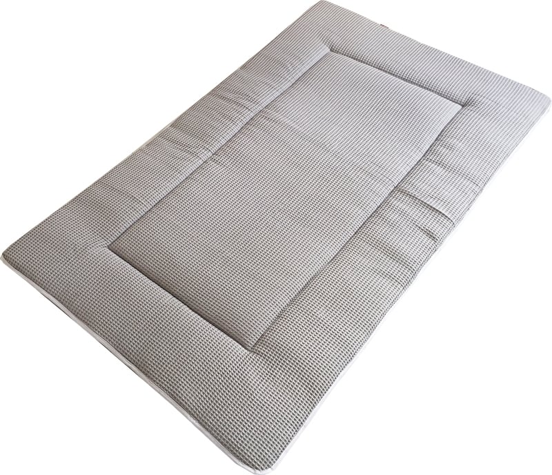 Boxkleed 70x90 75x90 75x95 80x80 80x100 100x100 Rond 90/95 cm Wafel Grijs
