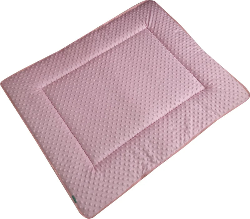 Boxkleed 70x90 75x90 75x95 80x80 80x100 100x100 Rond 90/95 cm Minky Roze