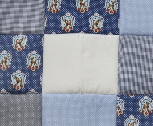 Boxkleed 70x90 75x90 75x95 80x80 80x100 100x100 Rond 90/95 cm Hertjes Donkerblauw