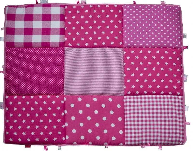 Boxkleed 70x90 75x90 75x95 80x80 80x100 100x100 Rond 90/95 cm Roze Sterren