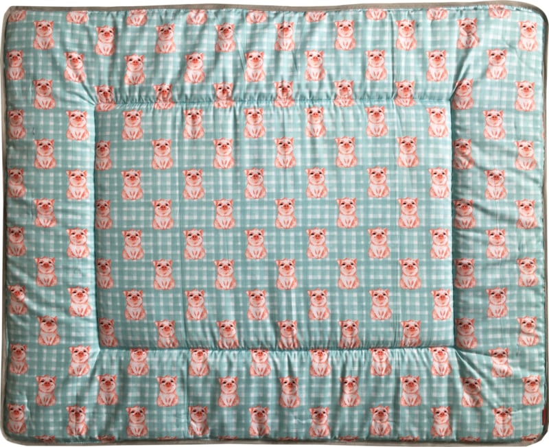 Boxkleed 70x90 75x90 75x95 80x80 80x100 100x100 Rond 90/95 cm Varkentjes